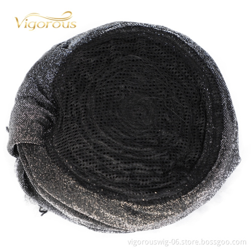 2020 Fiber Wig Headwrap Short Spring Custom Elastic Adjustable Plastic Silver Ladies Headband Synthetic Hair